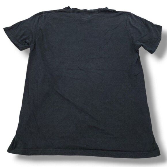 Quiksilver Shirt Size Medium Graphic Tee Skull & Bones Ride Fast Read Slow Faded - Picture 5 of 6